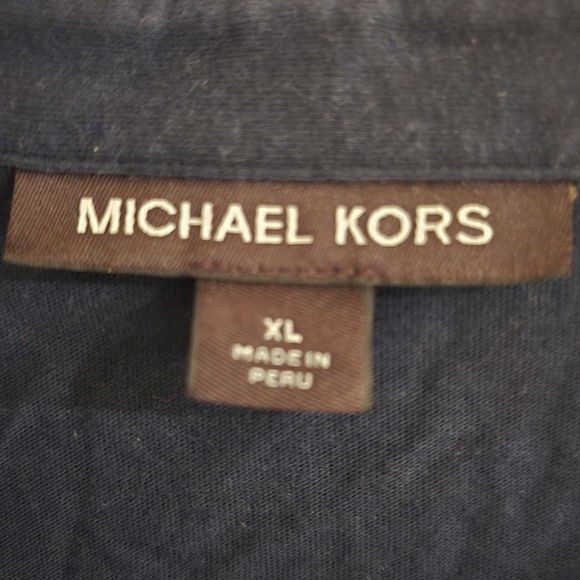 Michael Kors xl blue/white cross color nwot - Picture 2 of 4